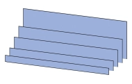 Priečne (hladké) delenie pre zásuvky POLAK 100 a 125 mm